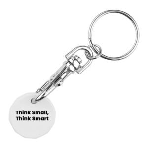 Promotional Branded Trolley Keyring